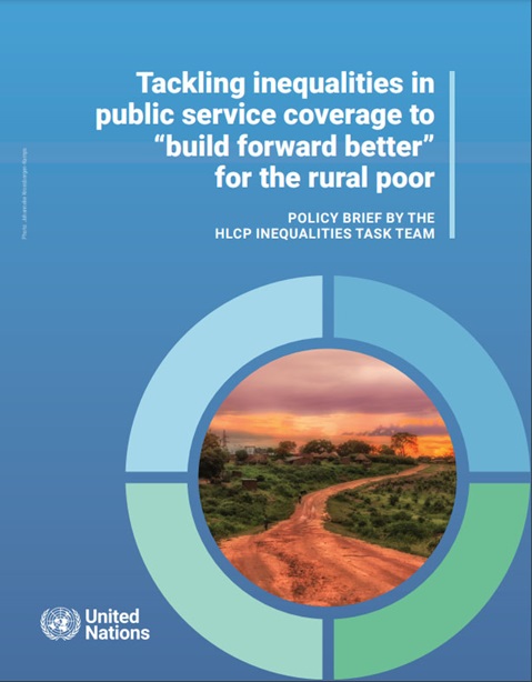 Tackling inequalities in public service coverage to "build forward better" for the rural poor
