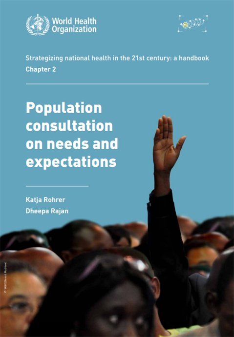 Population consultation on needs and expectations