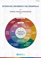 Spanish Childhood stunting framework leaflet cover