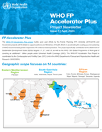 WHO FP Accelerator Plus - Project Newsletter - Issue 5 | April 2024