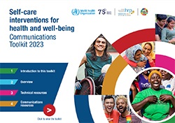 Self-care interventions for health and well-being - Communications Toolkit 2023