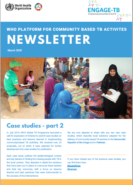 ENGAGE-TB Newsletter - Mar 2020