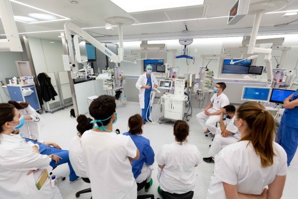 Team of experts at an hospital