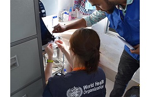 Assessing health facilities in Rohingya camps (4)