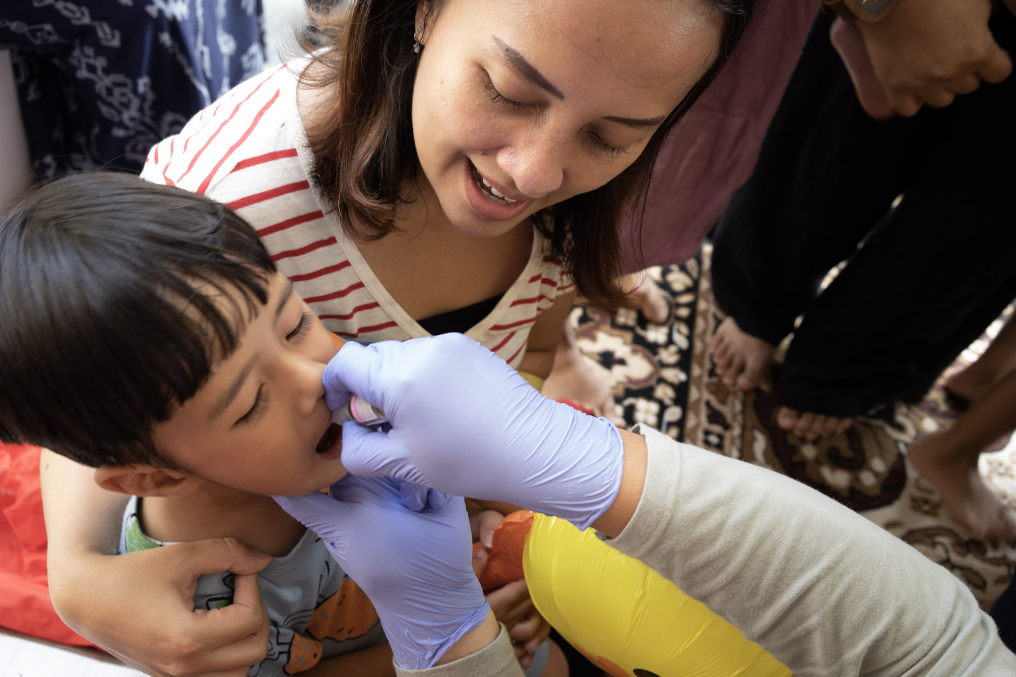 Bungursari polio drop