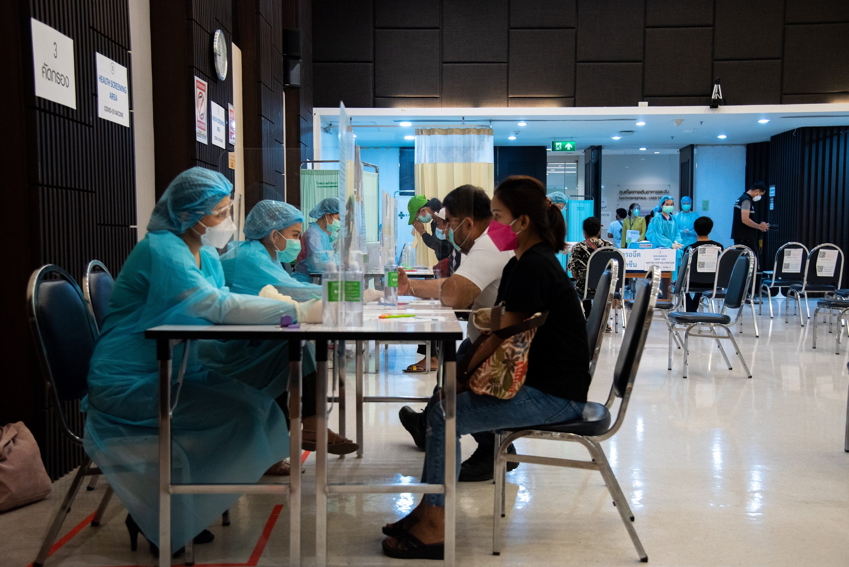 COVID19 vaccines for migrants in Thailand