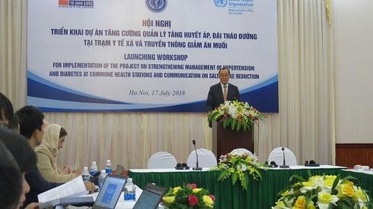 Joint Collaboration Launched to Tackle Non-communicable Diseases in Viet Nam