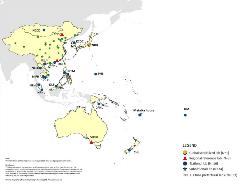 Measles & Rubella Laboratory network map